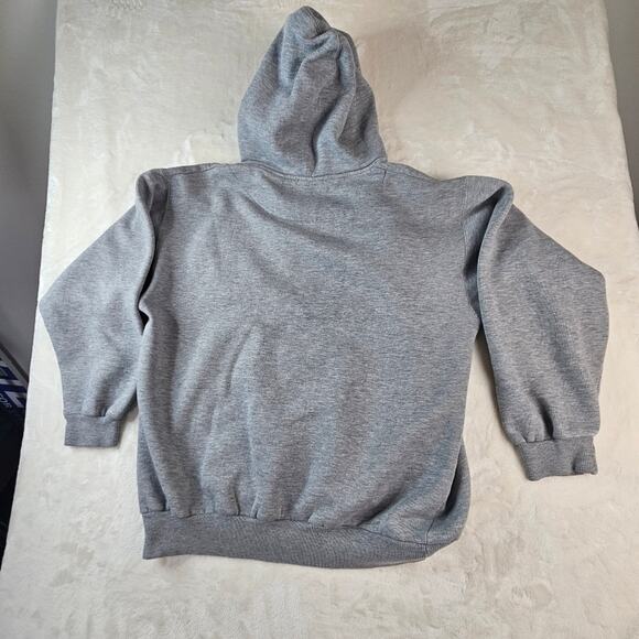 NYPD Hoodie Men’s Large Gray Made in Korea NYC Police Blue Lives New York - Picture 10 of 11